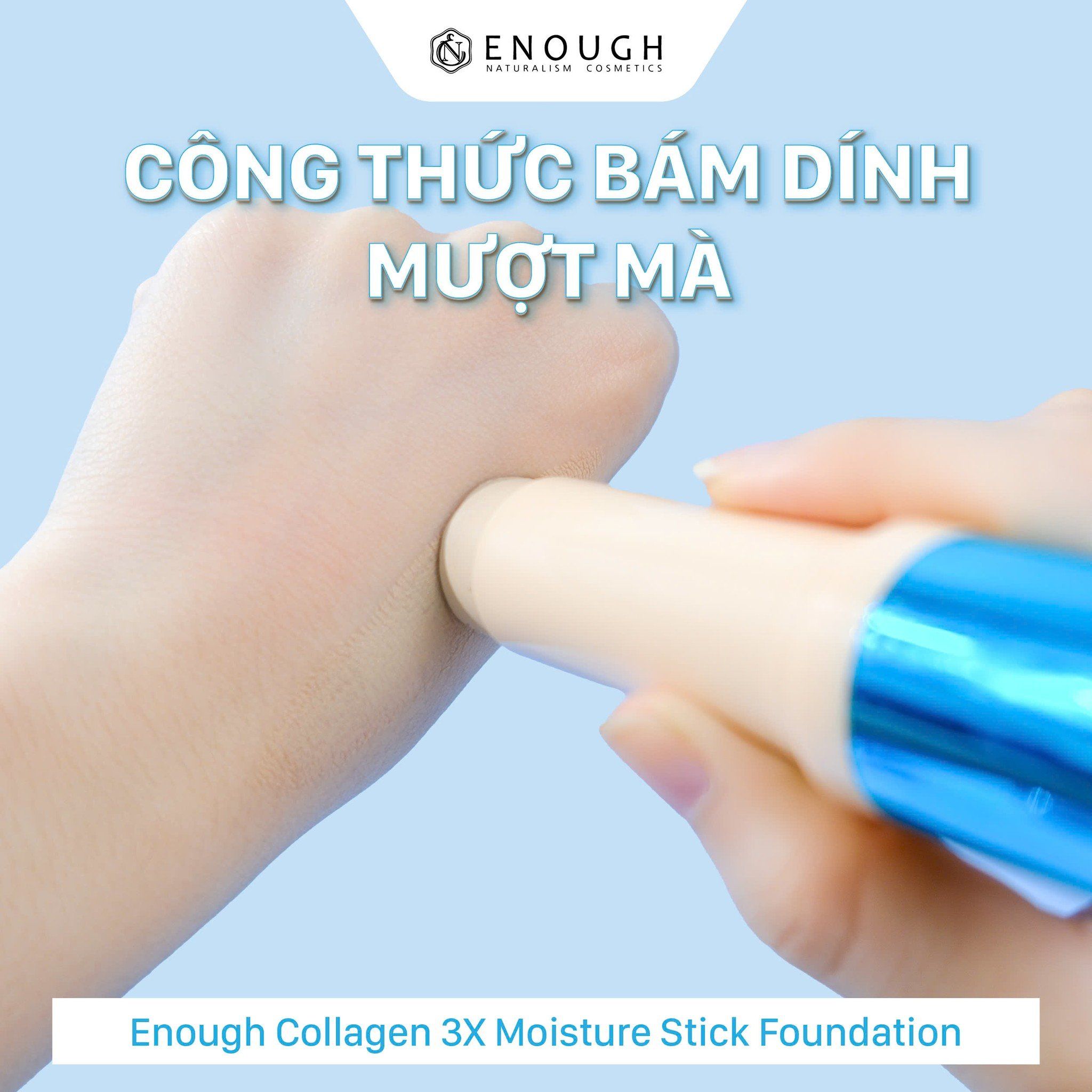 KEM NỀN DẠNG THỎI 3X ENOUGH COLLAGEN 3X MOISTURE STICK FOUNDATION