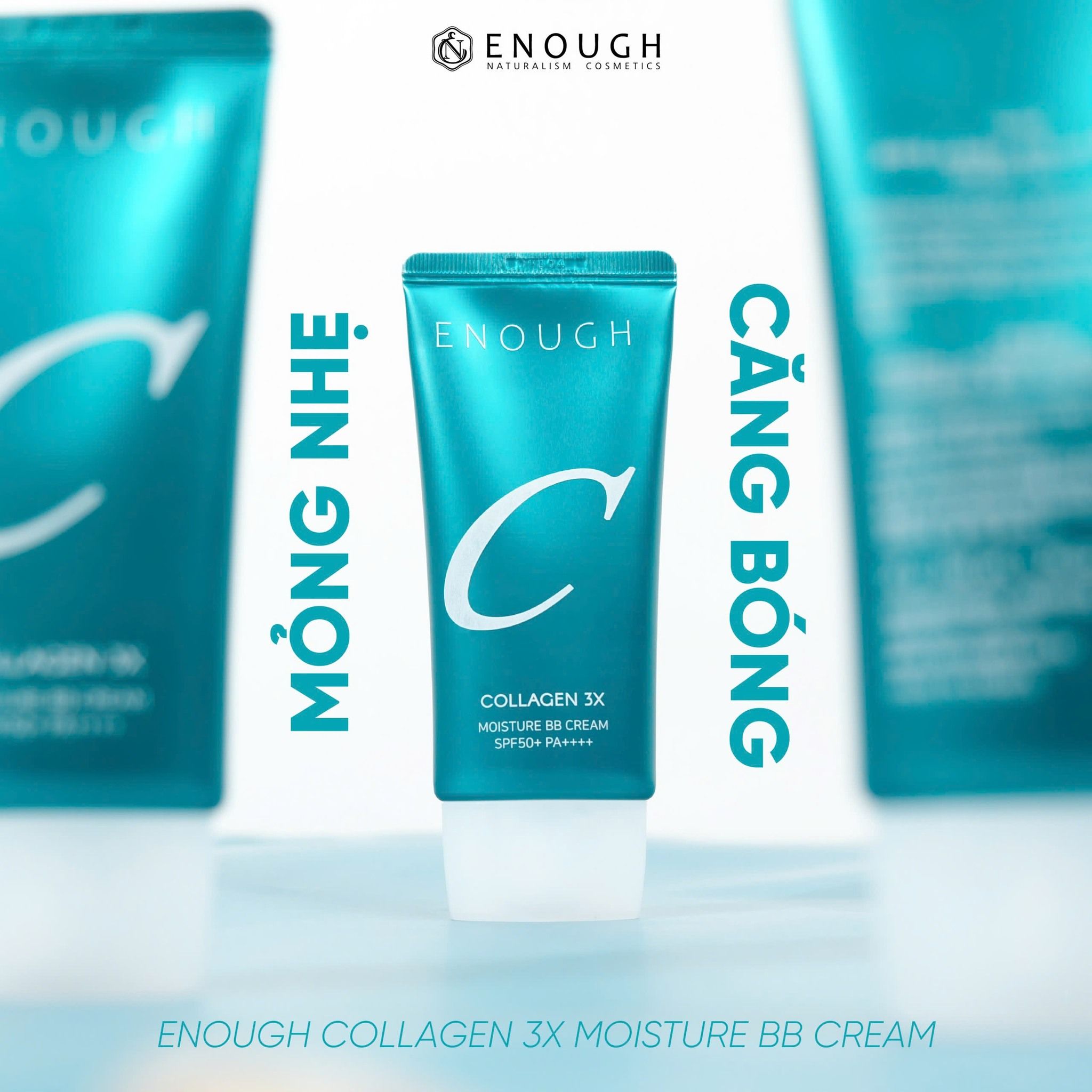 KEM NỀN BB COLLAGEN 3X ENOUGH COLLAGEN 3X MOISTURE BB CREAM SPF50+ PA++++ 50ML