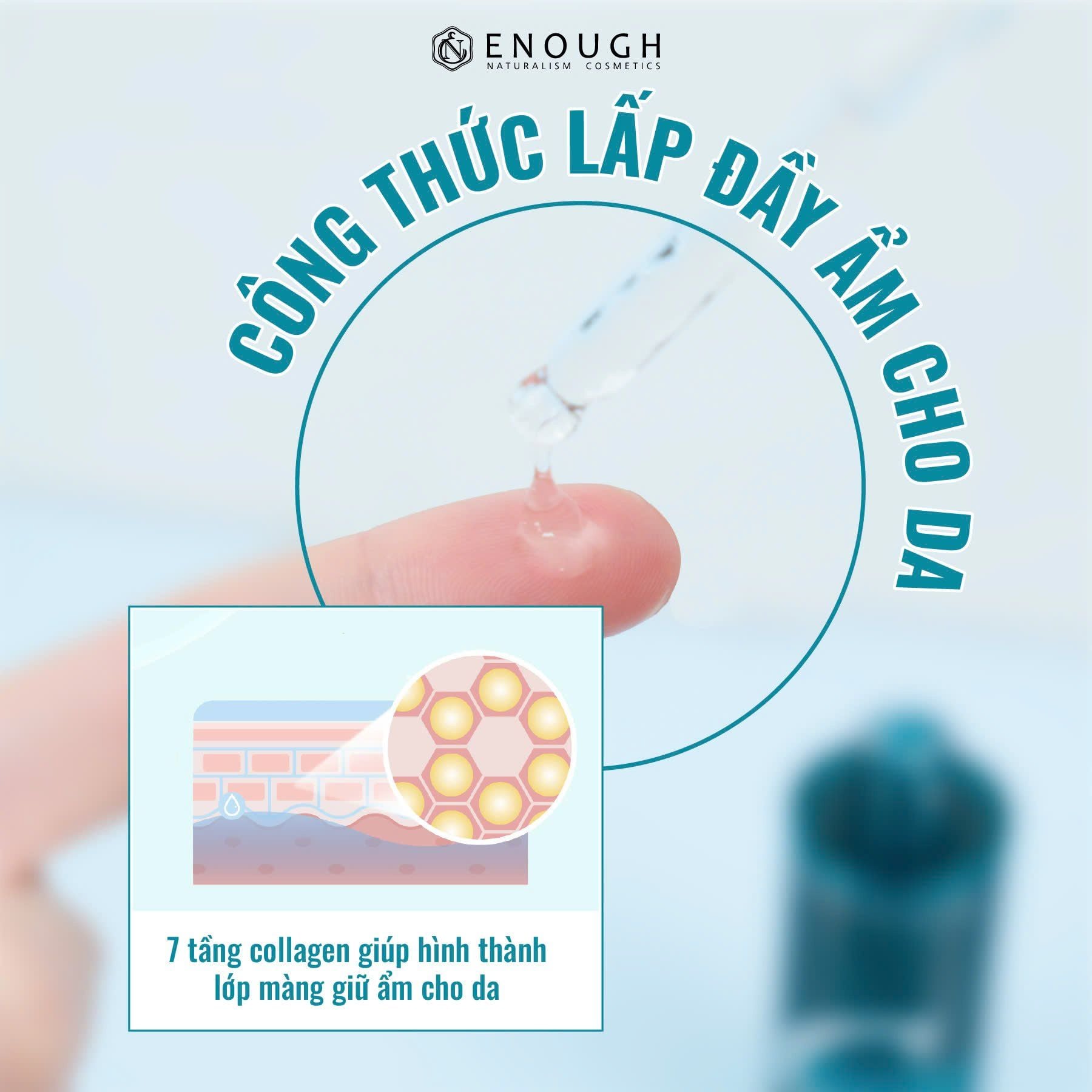 TINH CHẤT COLLAGEN 3X ENOUGH COLLAGEN 3X MOISTURE AMPOULE 50ML