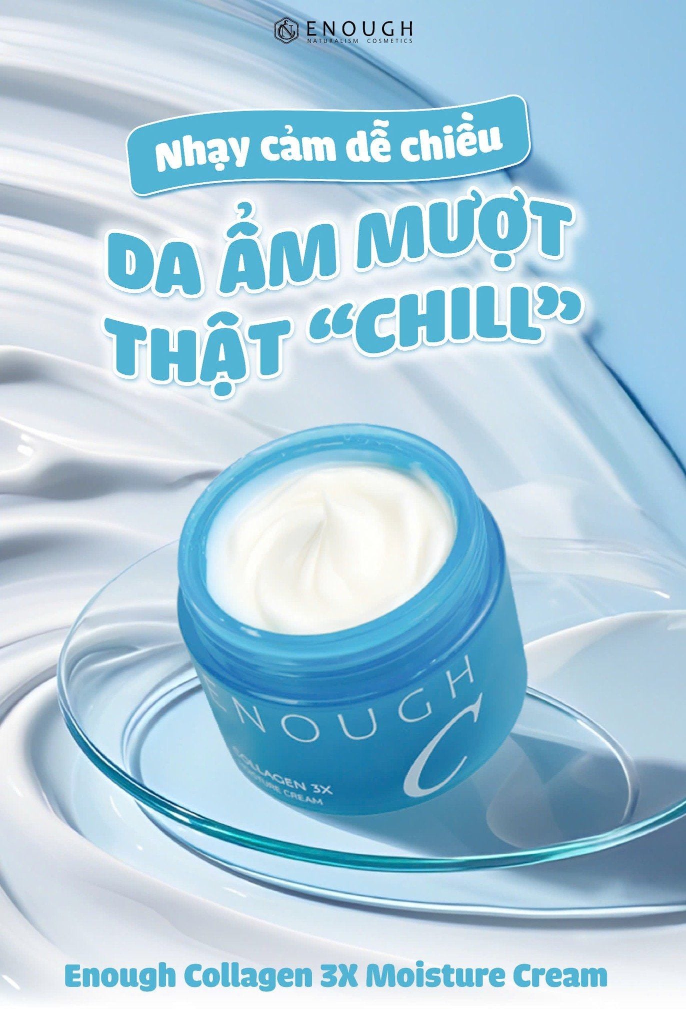 KEM DƯỠNG ẨM COLLAGEN 3X ENOUGH COLLAGEN 3X MOISTURE CREAM 50ML