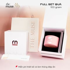 Nến thơm The Muse - Leather & Smoke - Hương Nước Hoa Nam