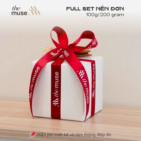 Nến thơm The Muse - Moon Light - Ánh sáng mùa lễ hội