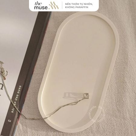 Khay nến Oval Handmade The Muse