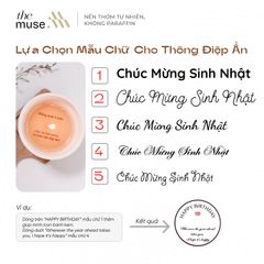 Set nến thơm Nơ Xinh (PRETTY BOW CANDLE) - 100g