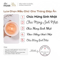 Nến thơm The Muse - Moon Light - Ánh sáng mùa lễ hội