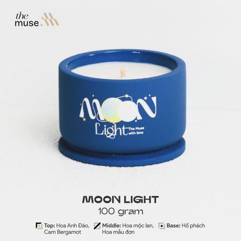 Nến thơm The Muse - Moon Light - Ánh sáng mùa lễ hội