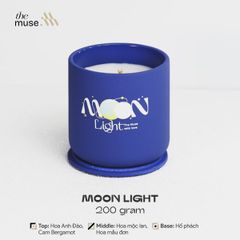 Nến thơm The Muse - Moon Light - Ánh sáng mùa lễ hội