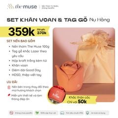 Set nến thơm NỤ HỒNG (ROSE BUD CANDLE) -100g