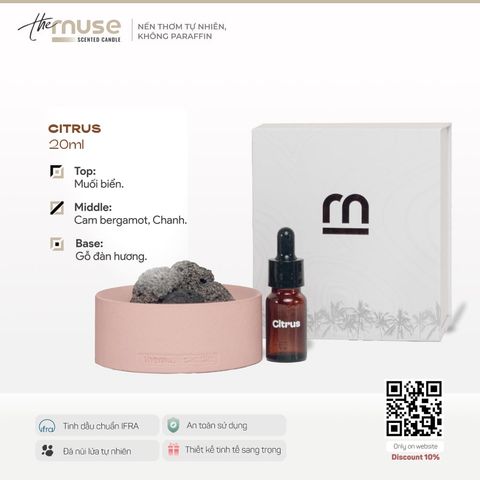 Tinh dầu khuếch tán 20ml (chai lẻ)
