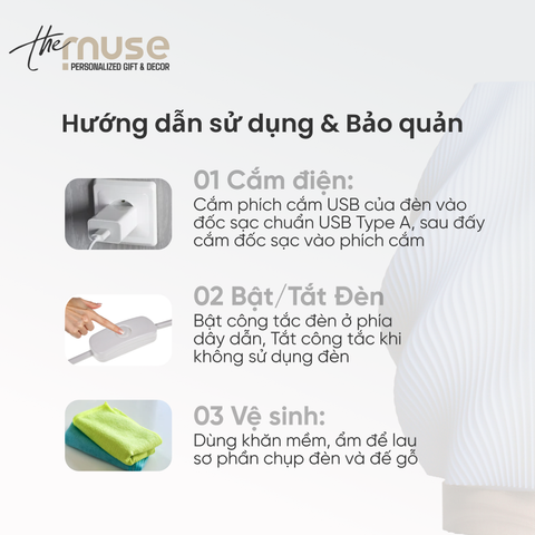 Lotus Lamp - Đèn bàn nghệ thuật lấy cảm hứng từ thiên nhiên