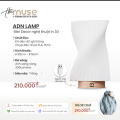 ADN Lamp – Ánh sáng nghệ thuật từ thiên nhiên