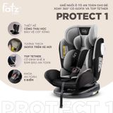 GHẾ NGỒI Ô TÔ AN TOÀN CHO BÉ XOAY 360 ĐỘ CÓ ISOFIX VÀ TOP TETHER