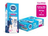 THÙNG 48 HỘP SỮA TIỆT TRÙNG HƯƠNG DÂU DUTCH LADY CAO KHOẺ 110ML/170ML 