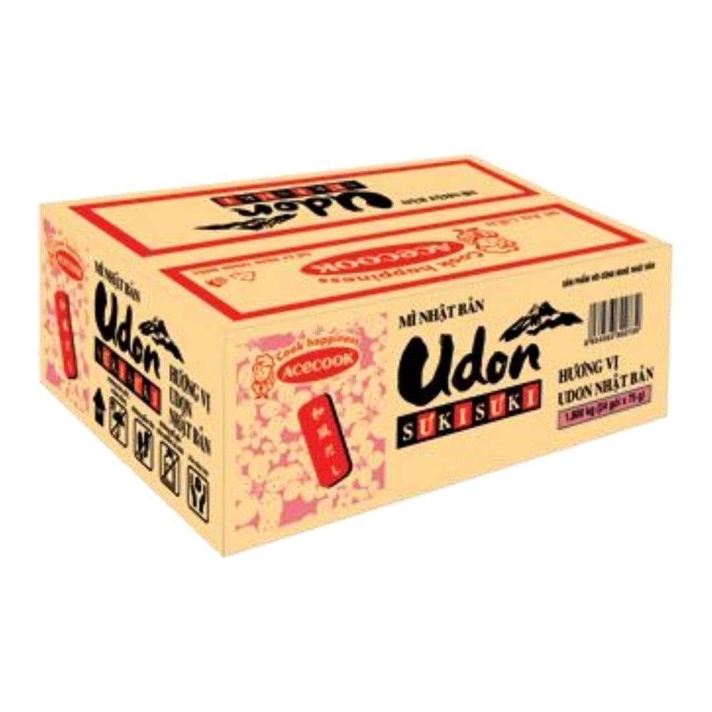  Thùng Mì Nhật Bản Udon SukiSuki 24 gói 