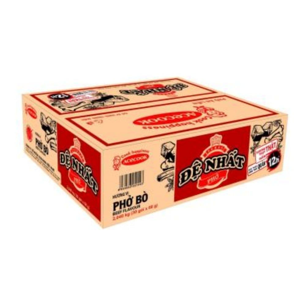  Thùng Phở Đệ Nhất Bò Tái Lăn 30 gói 