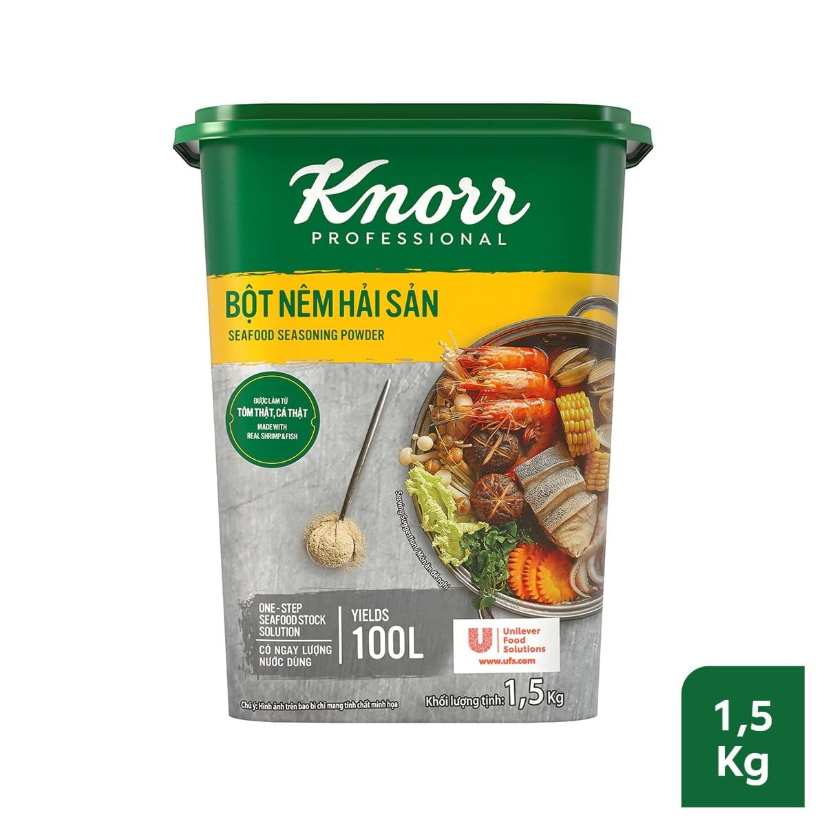  KNOR GVI HẢI SẢN 1.5KG X 6 