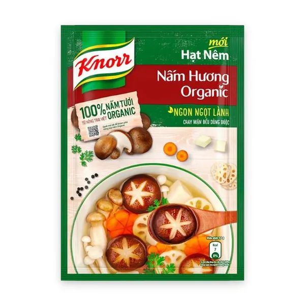  KNORR NẤM HƯƠNG ORGANIC  380G*16 GÓI 