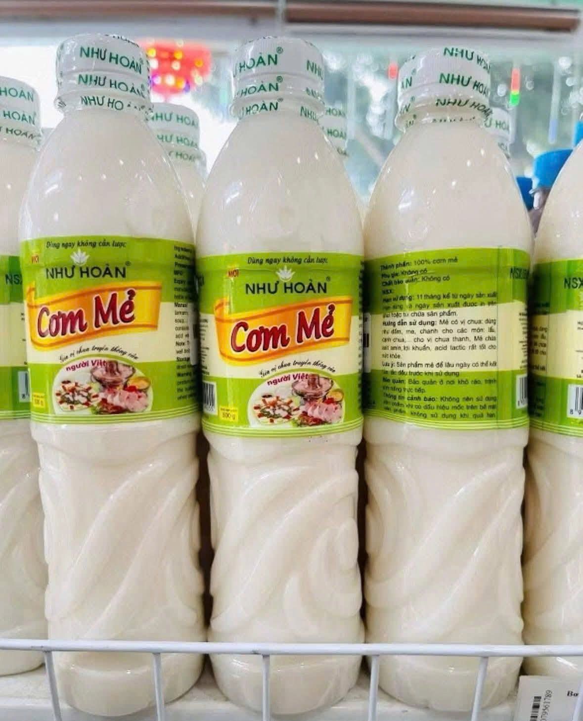  Cơm Mẻ Như Hoàn Chai 500g – Thùng 24 chai 