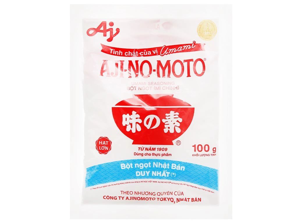  BỘT NGỌT AJINOMOTO 100GR X 120 GOI 