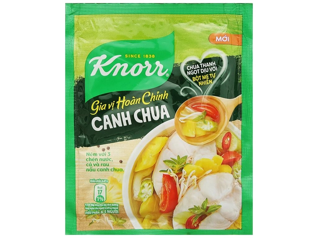  GVI CANH CHUA KNOR 28G X60 GÓI X 10 DÂY/TH 