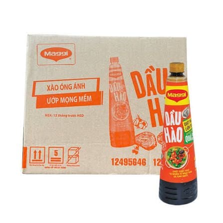  MAGGI Dầu Hào CHAY 820g – THÙNG 12 chai 
