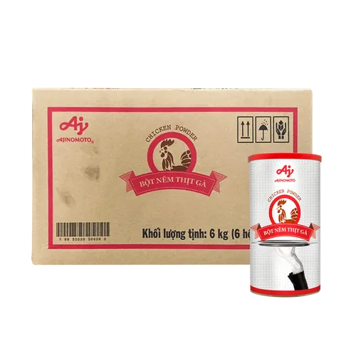  BỘT GIA VỊ THỊT GÀ AJINOMOTO 1KG X  6LON 