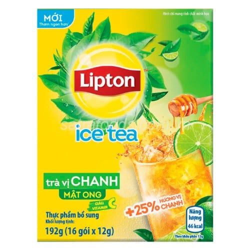  LIPTON TRÀ CHANH 192GRX20HOP/THUNG 