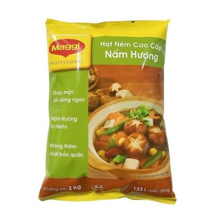 MAGGI Hạt nêm nấm Hương 2kg – THÙNG 6 gói 