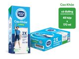  THÙNG 48 HỘP SỮA TƯƠI TIỆT TRÙNG CÓ ĐƯỜNG DUTCH LADY CAO KHOẺ 110ML/170ML 