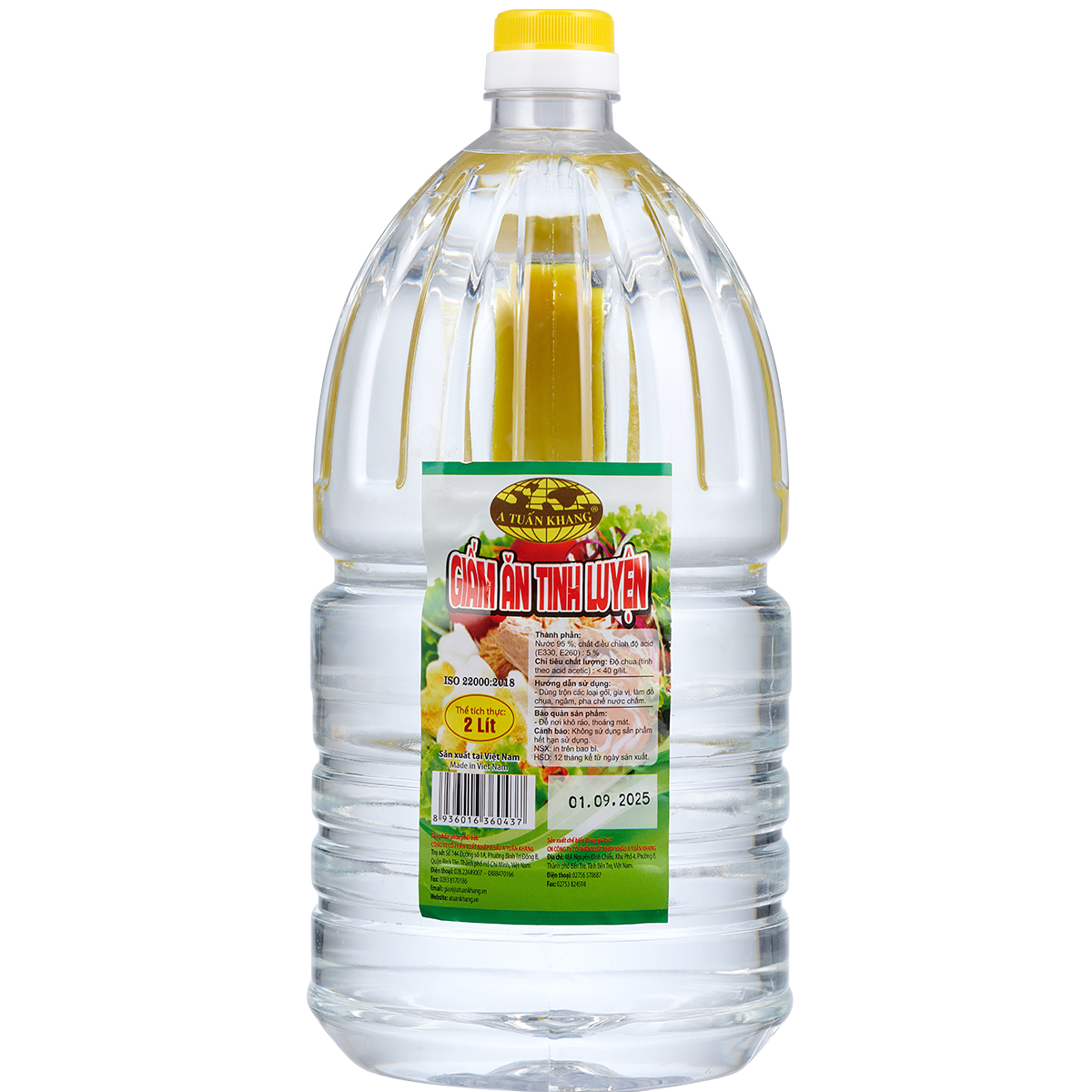  Giấm Ăn Tinh Luyện ATK 2L – Thùng 8 bình 
