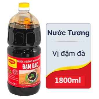  MAGGI Nước tương nắp Đỏ 1.8L – THÙNG 6 chai 