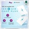  Thẻ Lọc Không Khí Khử mùi Ion e-air Card Plus Chính Hãng Nhật Bản 