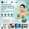  Viên uống Vitamin E thiên nhiên MEDICRAFTS 400IU - MEGA WECARE 