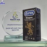  Bao Cao Su Durex Kingtex Hộp 12 Cái 