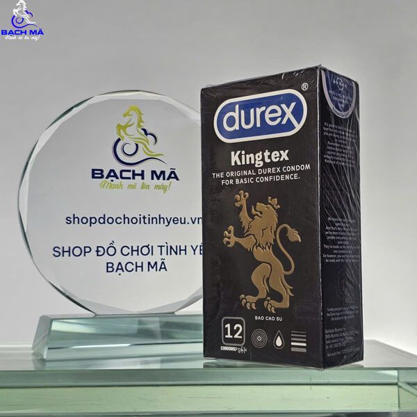  Bao Cao Su Durex Kingtex Hộp 12 Cái 