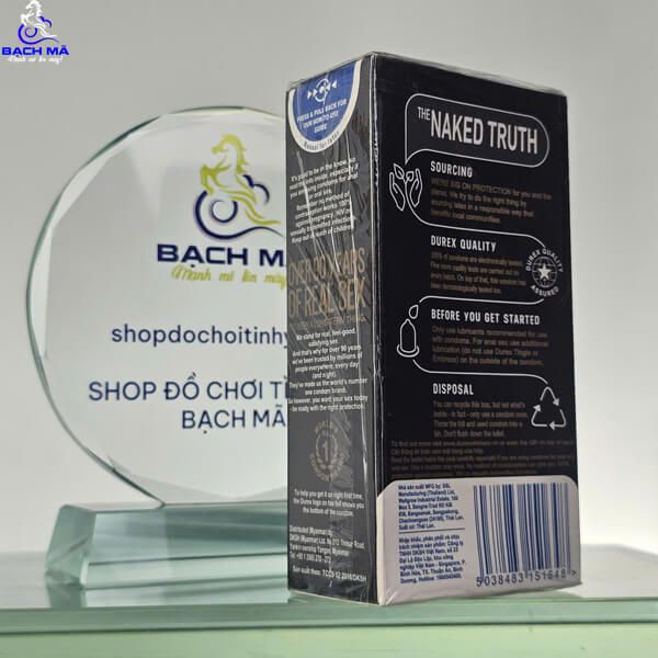  Bao Cao Su Durex Kingtex Hộp 12 Cái 