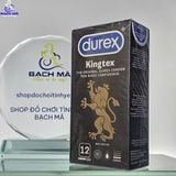  Bao Cao Su Durex Kingtex Hộp 12 Cái 