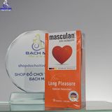  Bao cao su gân siêu mỏng Masculan hộp 10 cái 