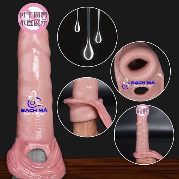  Bao đôn dên đường gân nổi silicon cao cấp màu da thật k1 