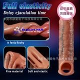  Bao đôn dên đường gân nổi silicon cao cấp màu da thật lớn 