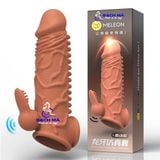  Bao đôn dên rung gai mềm gân nổi silicon cao cấp màu da thật k5 