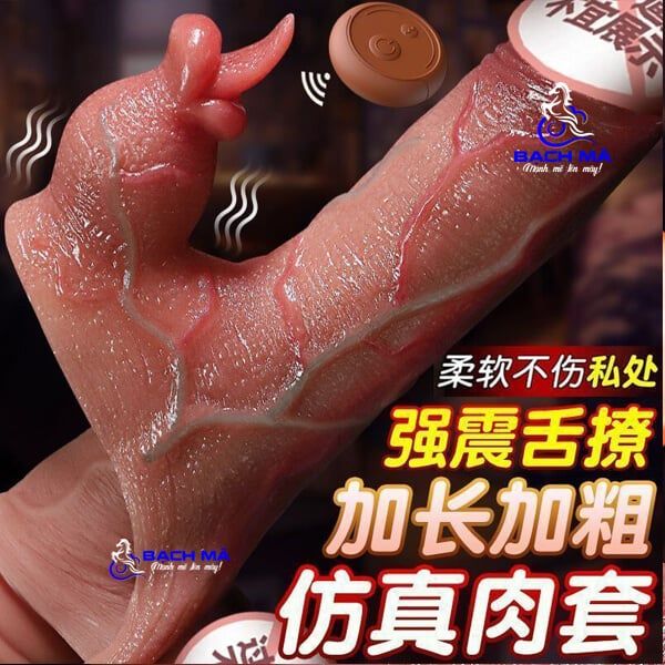  Bao đôn dên silicon rung lưỡi liếm điều khiển từ xa k3 