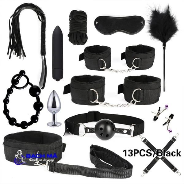  Bộ đồ chơi bạo dâm BDSM 13 món kích thích tình dục mạnh 