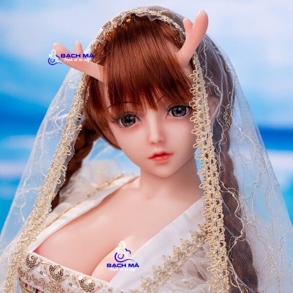 Búp bê anime tình dục mặt xinh có sừng mềm cao 100cm 