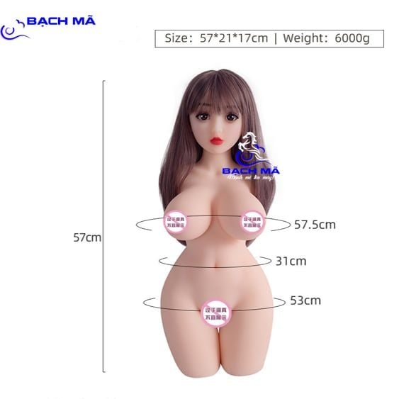  Búp bê tình dục bán thân có đầu mặt xinh giá rẻ 6kg 