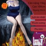 Búp bê tình dục giá rẻ có chân sưởi ấm nhiệt dành cho nam 
