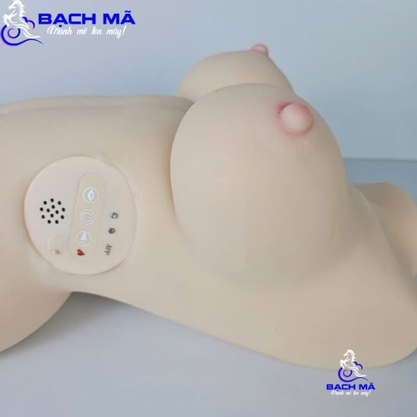  Búp bê tình dục không che âm đạo co bóp bú mút nhiệt 5.5kg 