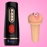  Cốc âm đạo giả leten rung bú mút dương vật cho nam 