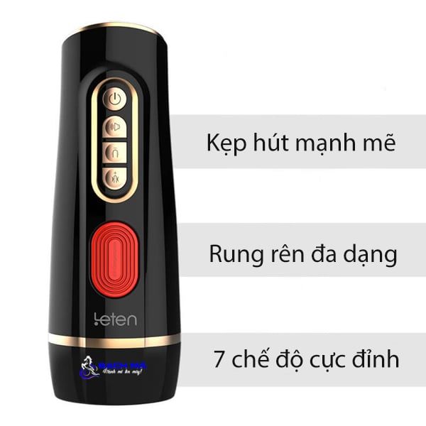  Cốc âm đạo giả leten rung bú mút dương vật cho nam 