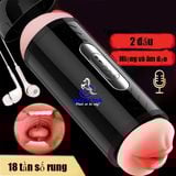  Cốc thủ dâm chính hãng 2 đầu miệng và âm đạo PRO 001 